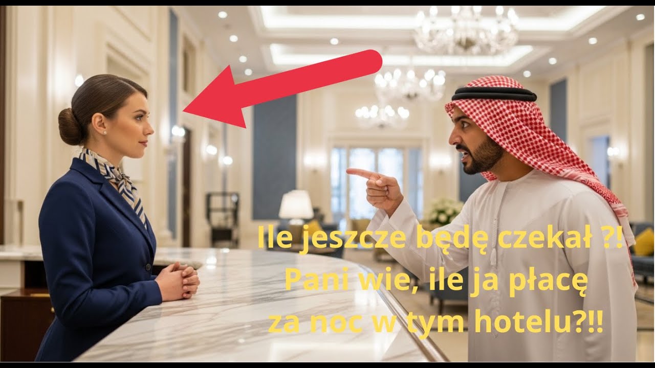Recepcjonistka odezwała się po arabsku — reakcja dyrektora przerwała rozmowę !