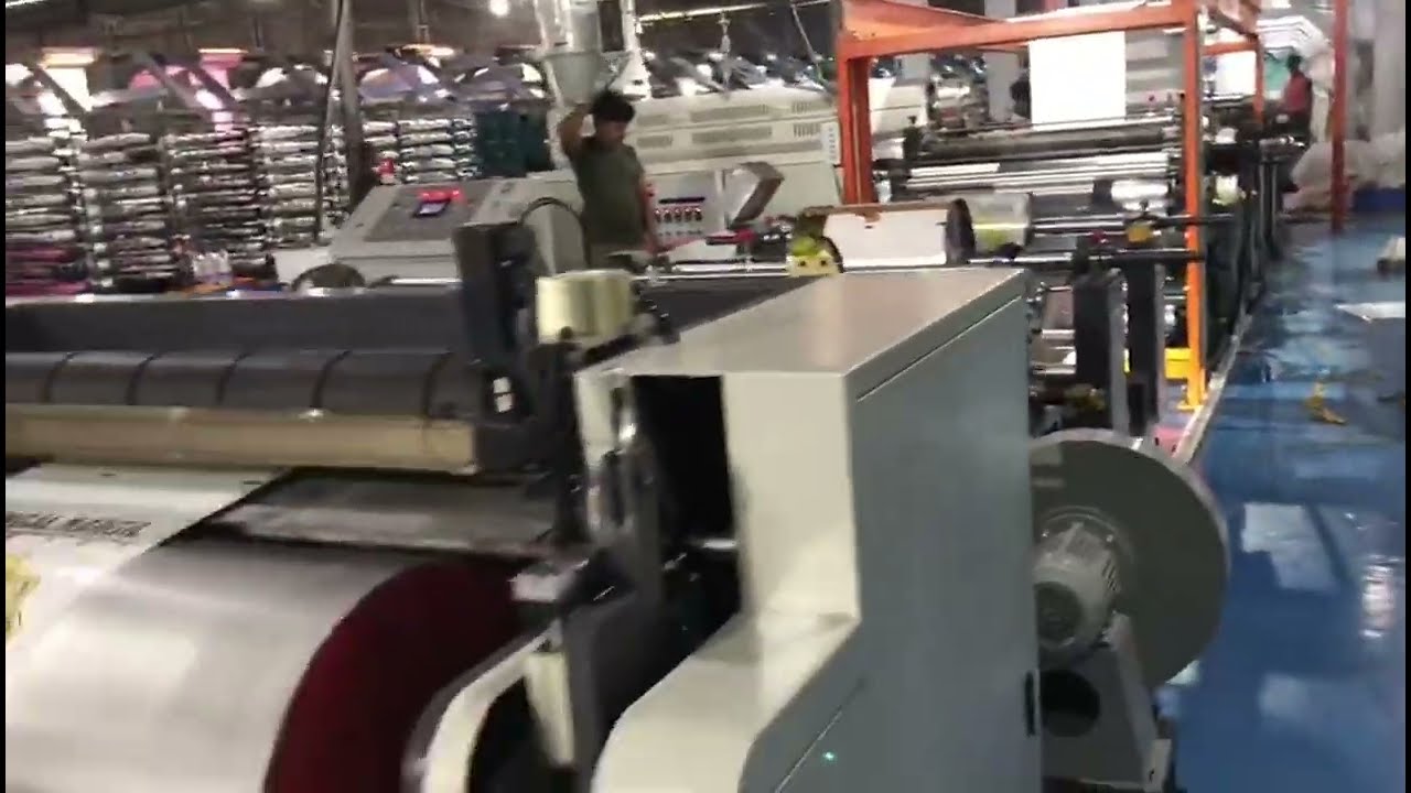 Double Side BOPP Laminating Machine for Woven Bags | High Speed Lamination for BOPP Film
