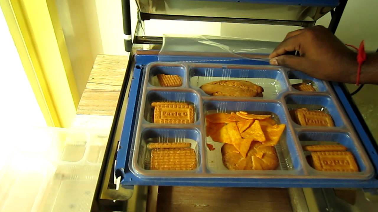 #BuyMealTraySealingWrappingMachinesPriceByPackpoint #8CPThaliFoodPackingMachine -Vijay Engineering