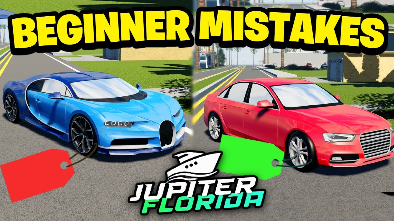Mistakes BEGINNERS MAKE In Jupiter Florida! (ROBLOX)