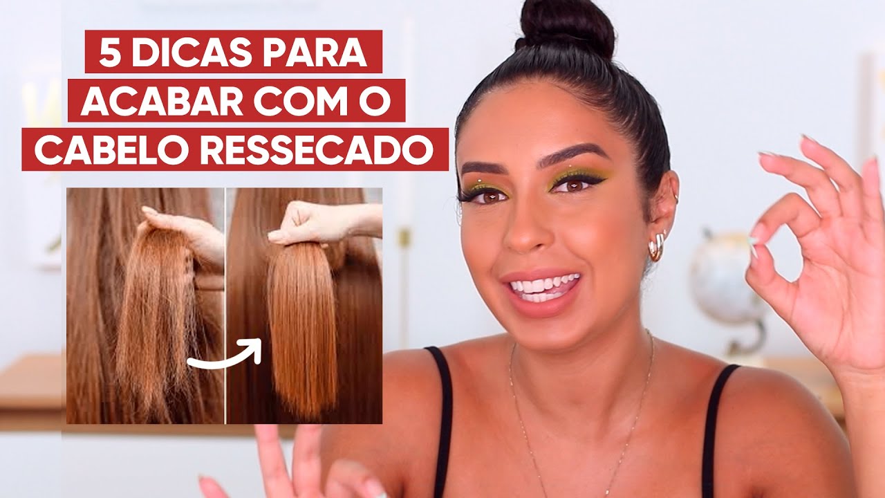 5 DICAS PRA RECUPERAR E ACABAR COM O CABELO RESSECADO | JULIANA LOUISE