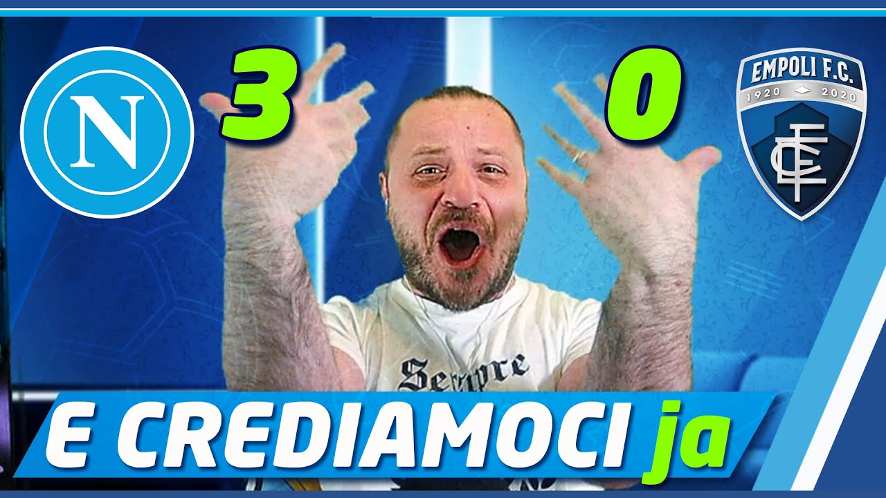 Prima PAURA, poi DELIRIO a.. New York! 👀 Reaction #NAPOLI #EMPOLI 3-0 🔵 Lukaku GIGANTE