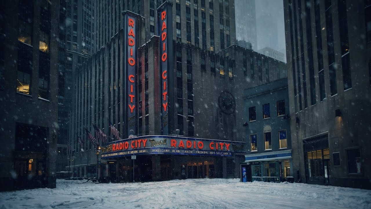 New York 🇺🇸 | 12 minutos sintiendo la ciudad que nunca duerme bajo el frío y la nieve