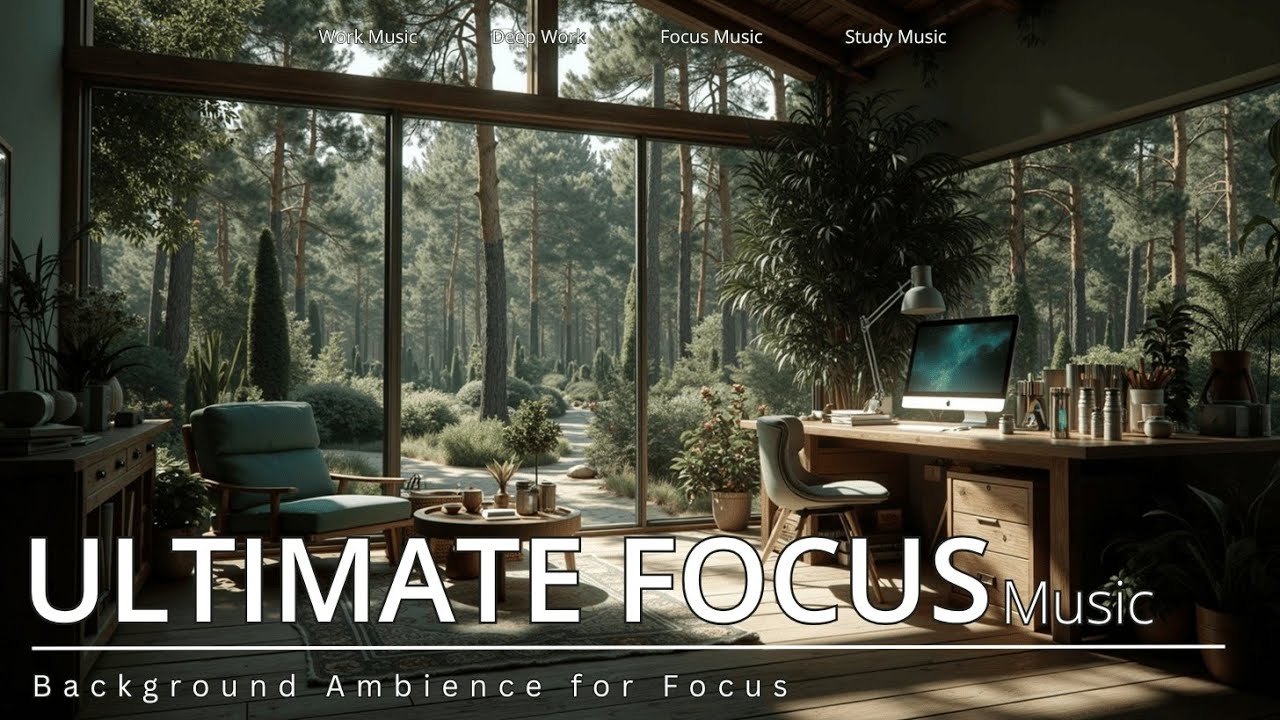 Immersive Deep Work Music - Ultimate Study Focus | Nature Ambient Instrumental Classical