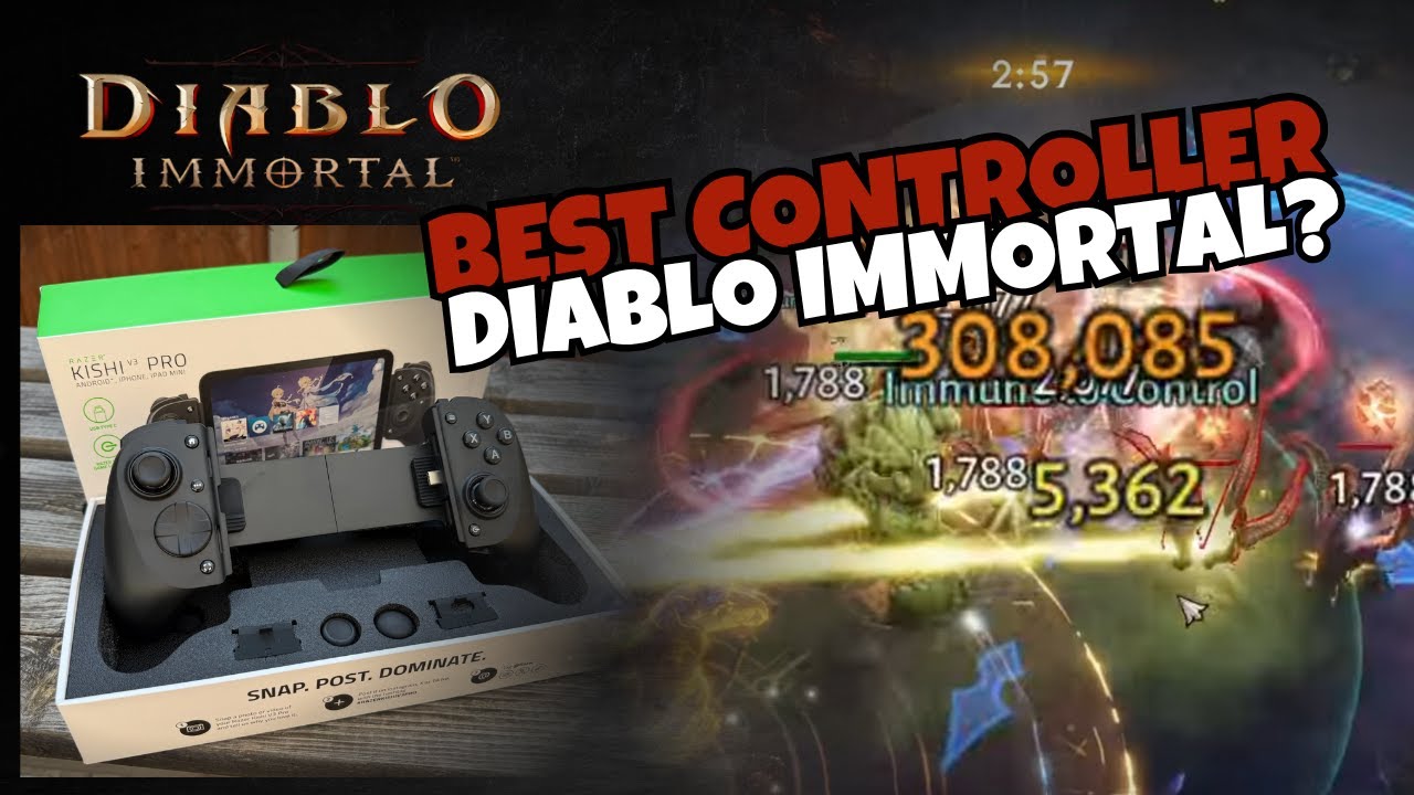Razer Kishi V3 Pro Unboxing + Diablo Immortal Test!