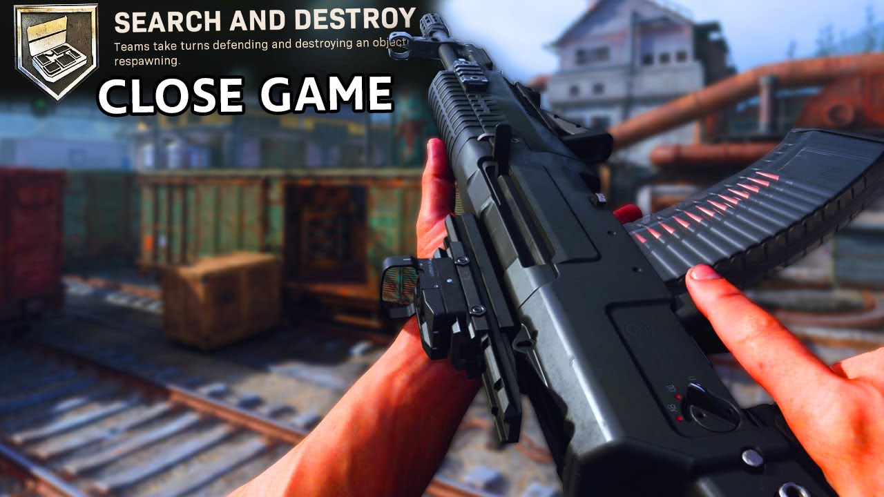 Close Game with the AN-94! Modern Warfare Search and Destroy