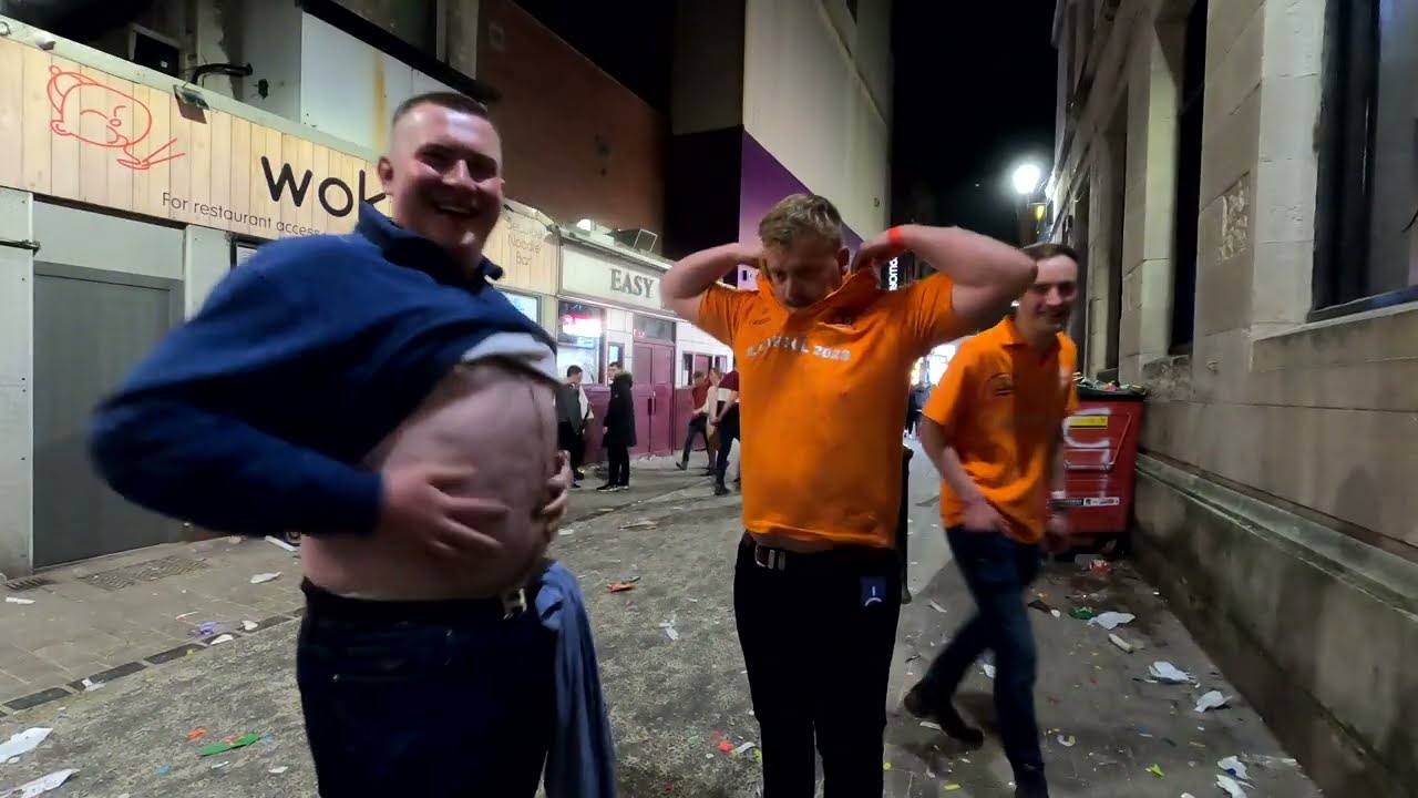 Young Farmers React To A Camera, Blackpool, May 2025 Annual AGM
