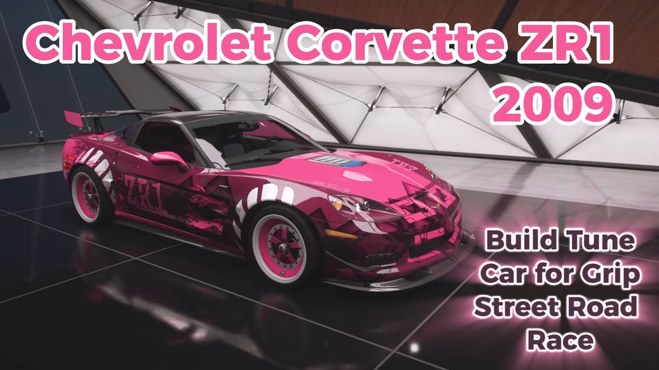 FH5 Chevrolet Corvette ZR1 2009 Ultimate Street & Road Race Build Modern Muscle Stock to Supercar