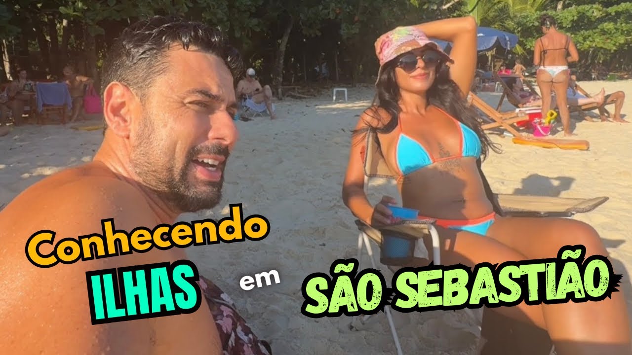 Ilhas PARADISÍACAS em SÃO SEBASTIÃO