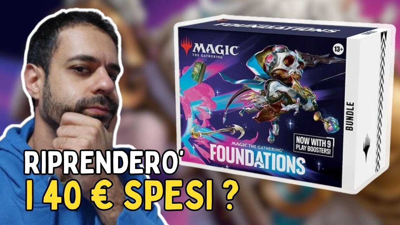 MTG FOUNDATIONS BUNDLE UNBOXING - RIPRENDERO' I SOLDI SPESI?