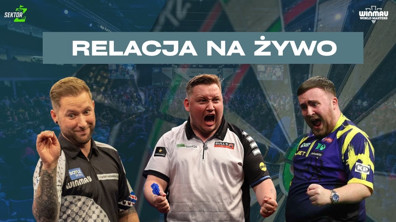 PDC WORLD MASTERS | 1/16 FINAŁU | TRANSMISJA NA ŻYWO I KOMENTARZ