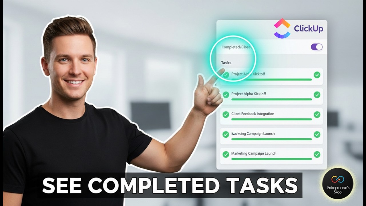 How To See Completed Tasks In ClickUp [Simplified]