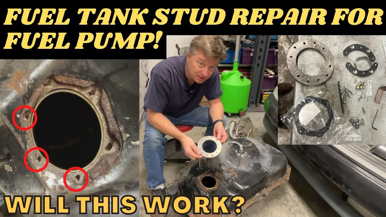 RUSTED Fuel Pump Stud Repair Kit Install