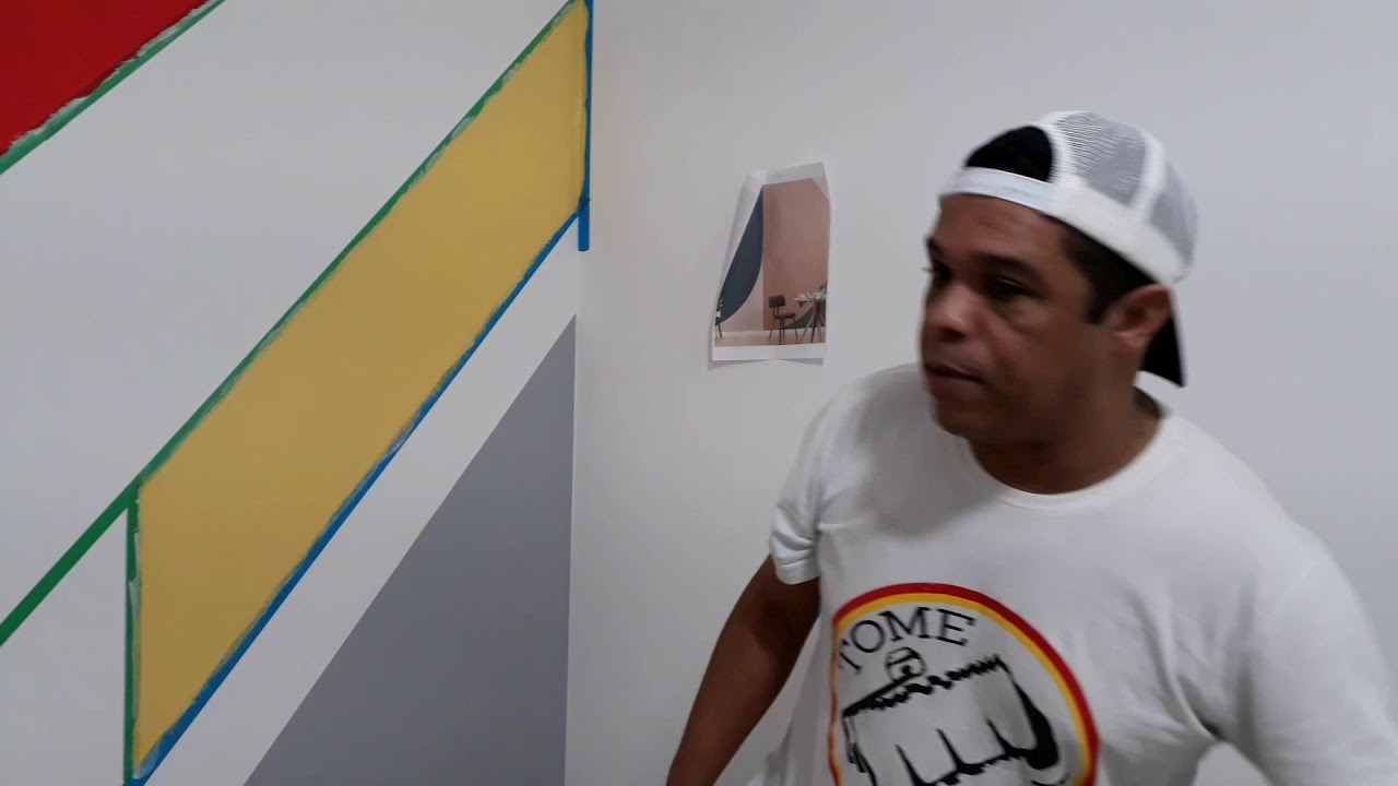Aprenda como pintar parede | Pintura Geometrica (Parte2)