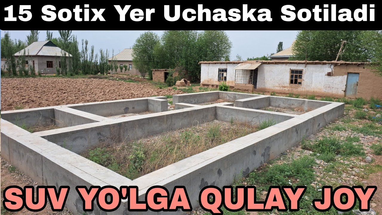 15 SOTIX YER UCHASKA SOTILADI SUV YO'L HUJJATLAR 100 %