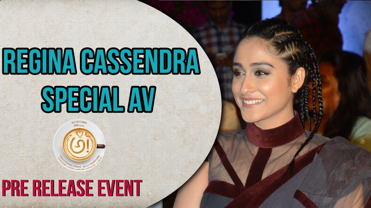 Regina Cassendra Special AV | Awe Pre Release Event | Nani | Kajal | Nithya Menen | E3 Talkies