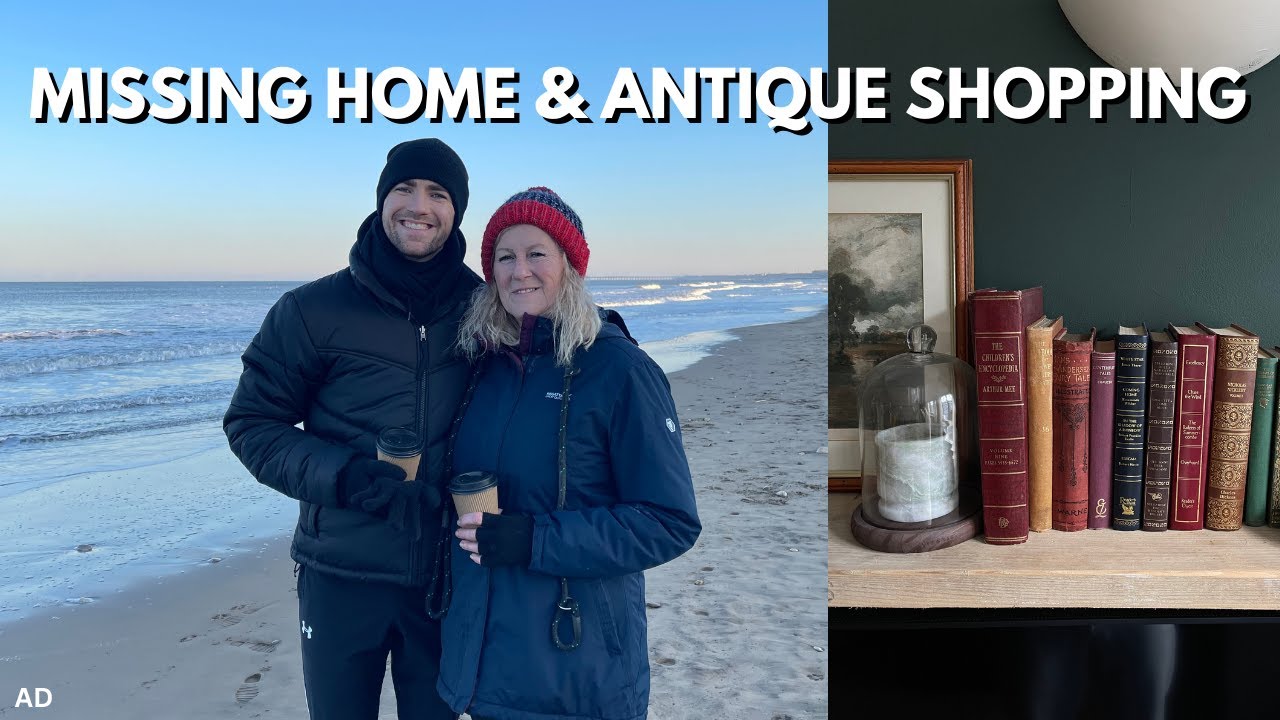 GOING BACK HOME | RETURNING TO DURHAM & ANTIQUES SHOPPING IN THE NORTH | WEEKEND VLOG