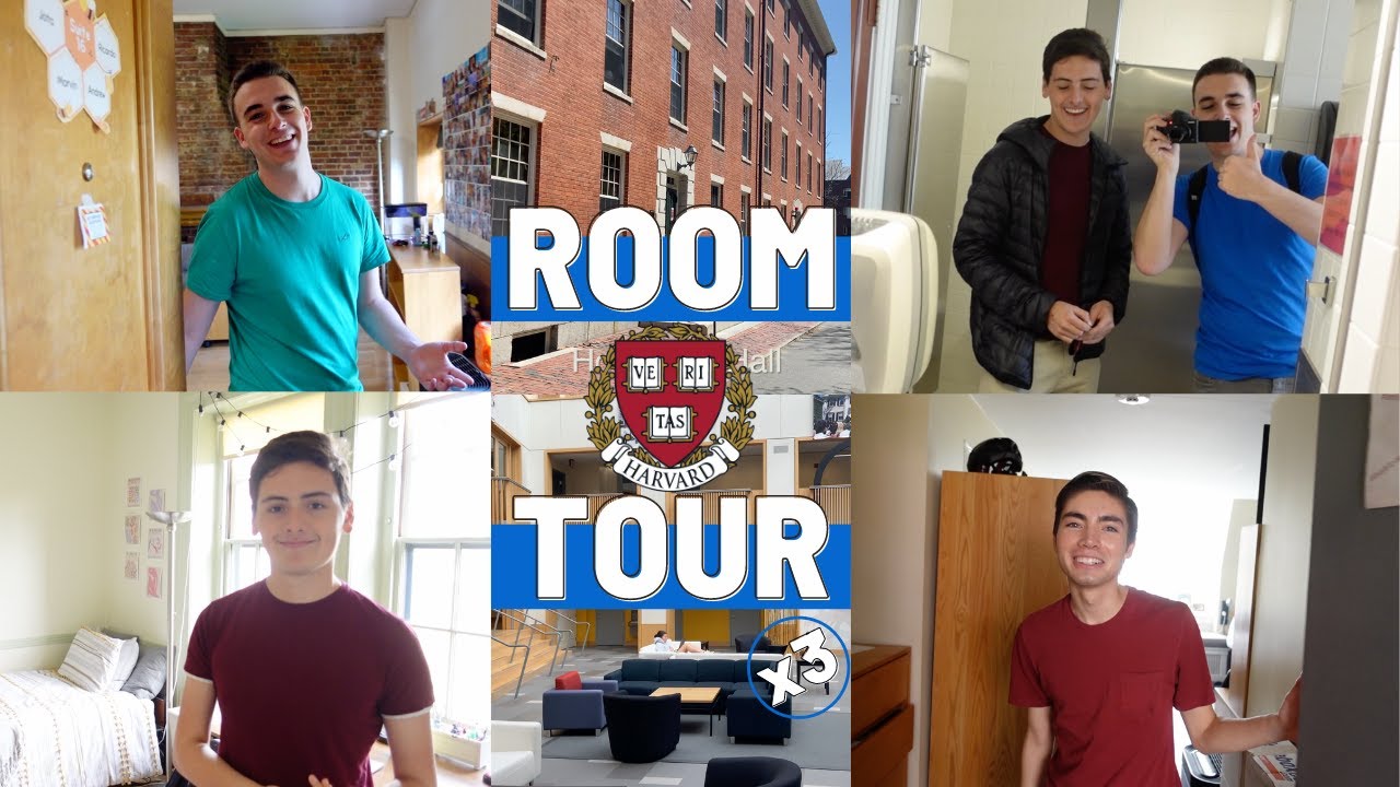 CÓMO SON LAS HABITACIONES EN HARVARD? Room tour de 3 habitaciones distintas en Harvard
