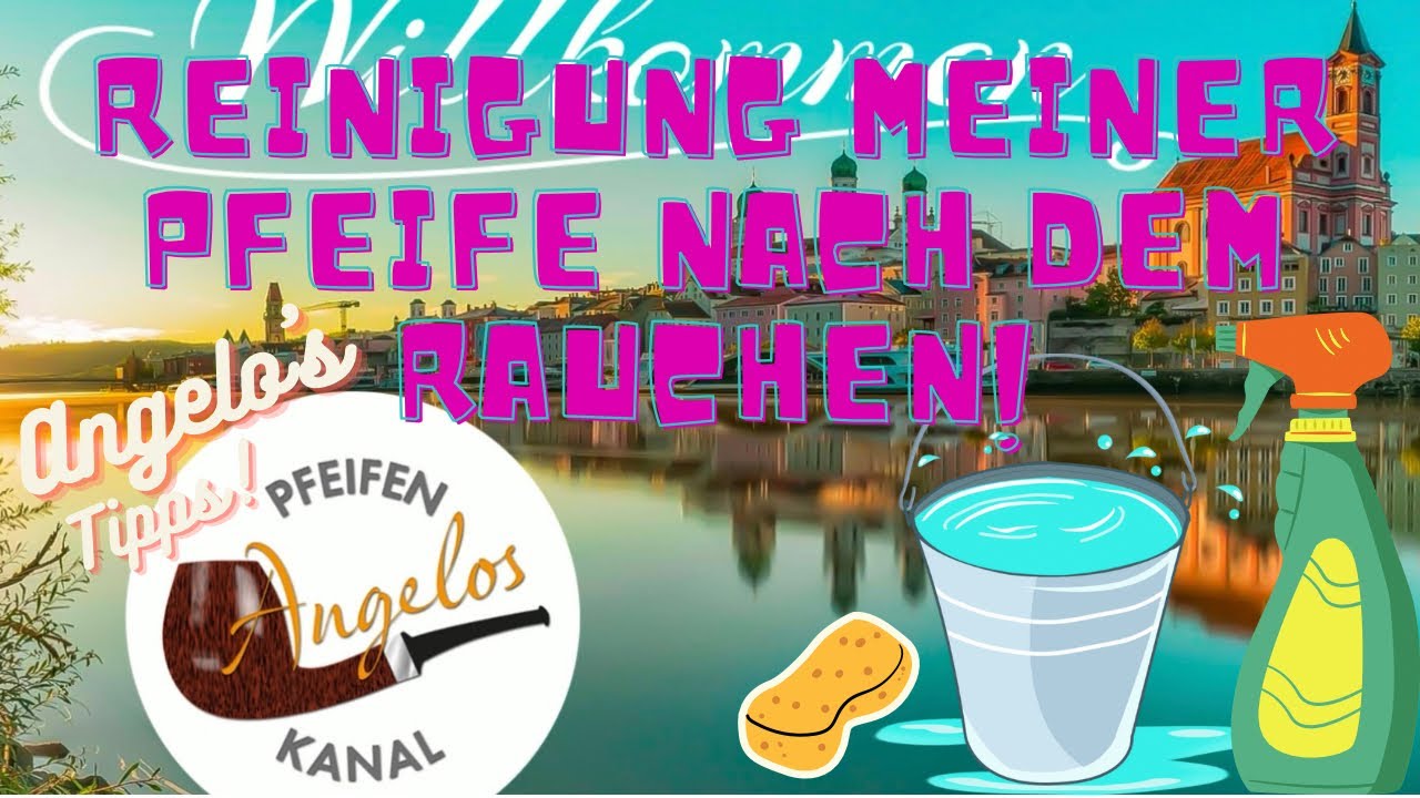 Pfeife rauchen / Angelos Tipps #2 / So reinige ich meine Pfeife nach dem rauchen 🪣🧽