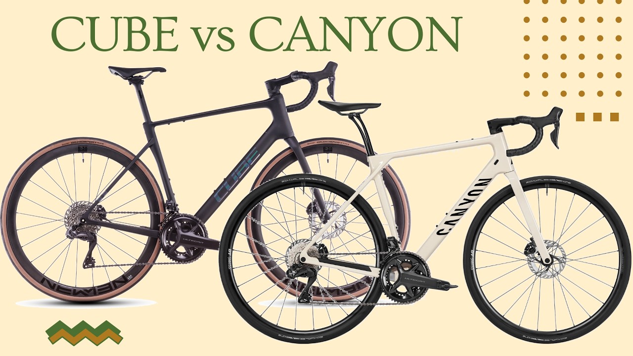 2025 CUBE ATTAIN C62 SLT (&pound;2,999) vs CANYON ENDURACE CF 8 Di2 (&pound;3,499) // Head to Head