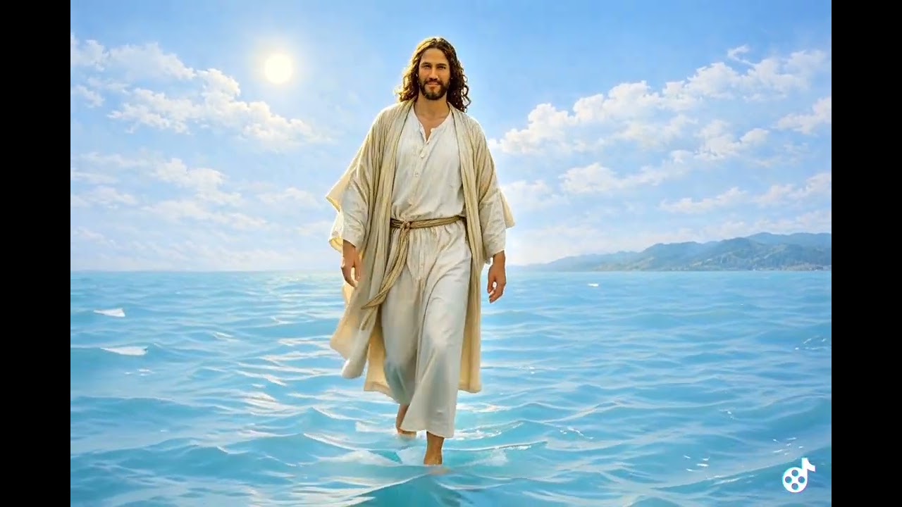 Jesus Walking on Water 1 Hour Calm Music 
