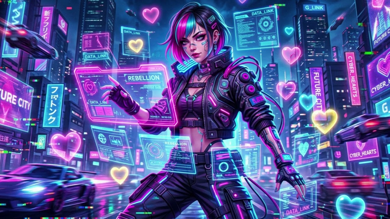 Digital Love Disaster | Official Lyric Video | Emotional Pop Song 2026