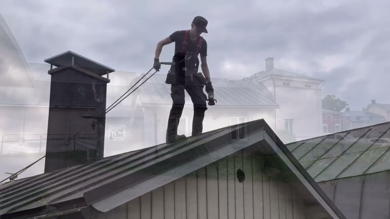 🎥 Hotelli Onnin ja ravintola SicaPellen kattomaalausprojekti – ennen ja jälkeen 🎥