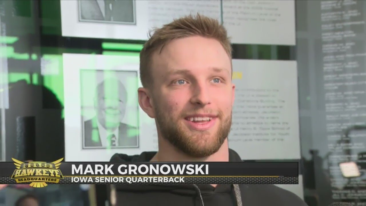 Mark Gronowski reveals why he chose Iowa, recalls 'greatest offensive game of all time'