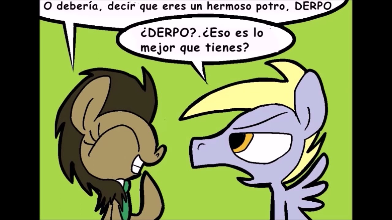 Comics de MLP Kai(loquendo) Parte 34 - Especial de Derpy y El Doctor (video de Kamuix5)