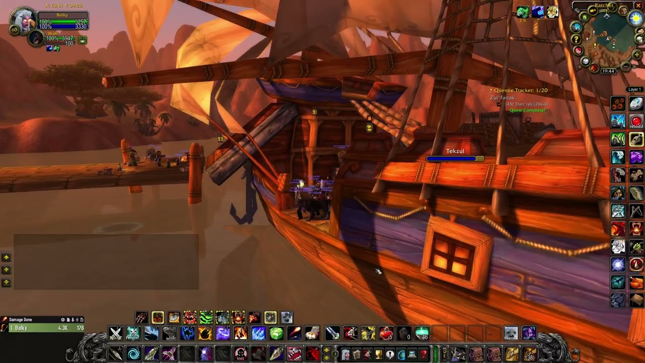 Tran'rek (WOW classic quest)