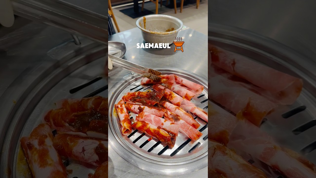 SAEMAEUL 🐷 | BBQ pork | Bangkok Branch just like original 👍🏻✅😋