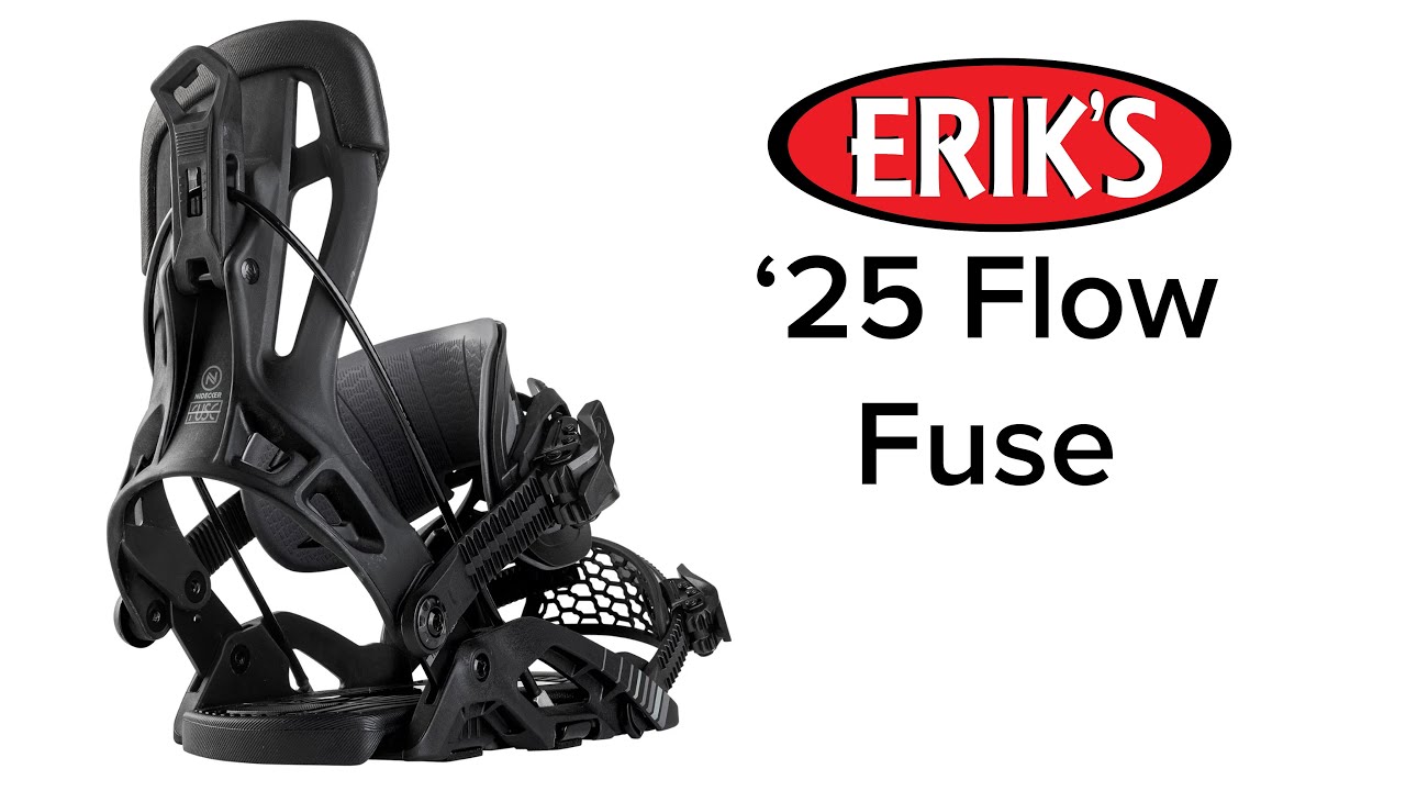 2025 Nidecker Flow Fuse Hybrid Snowboard Bindings