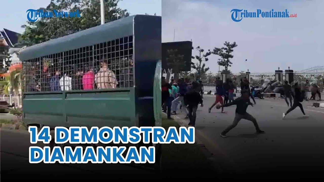 Polisi Amankan 14 Demonstran Penolak Relokasi Warga Pulau Rempang Batam