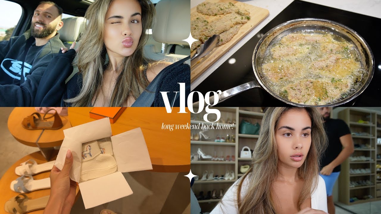 VLOG | back home, family catch ups, sunday markets, getting back into routine + more!
