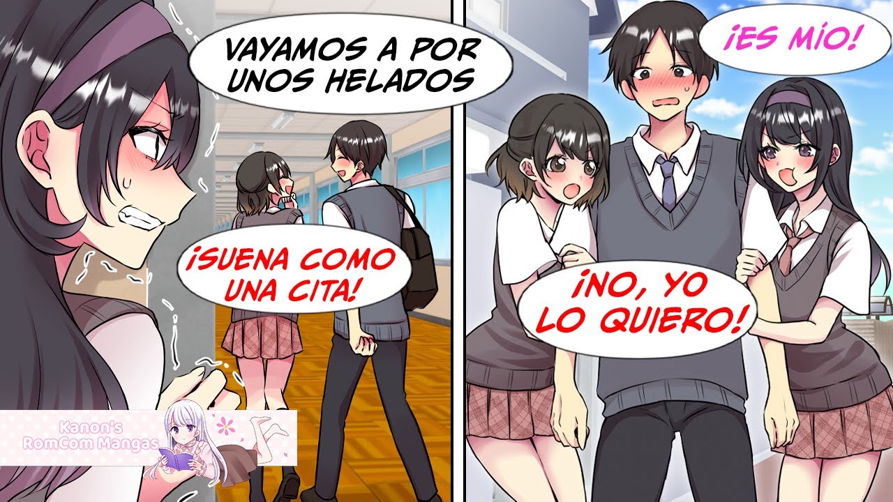 Competencia de heroínas, pero en los mangas la amiga de la infancia es la perdedora [Doblaje Latino]