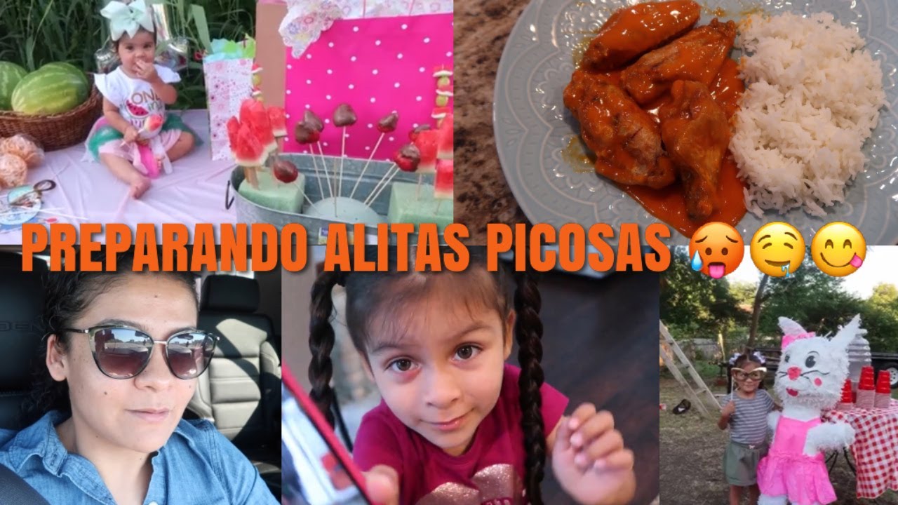 SU PRIMER AÑITO 👧🏻 + ALITAS PICOSAS🌶 🥵 + REGALOS PARA LOS PAPÁS 👨🏻🎁