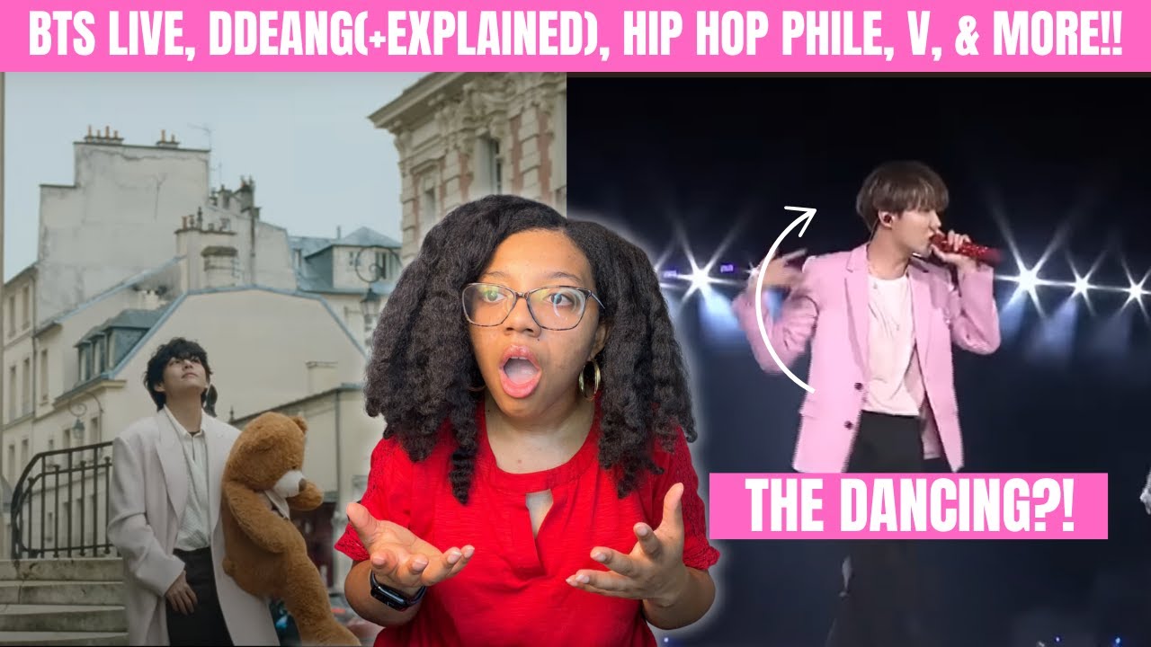 BTS DDAENG (+ Explained), DOPE​ X​ BAEPSAE​ X FIRE X RUN​ LIVE, Hip Hop Phile, Lost, & V Reaction!!