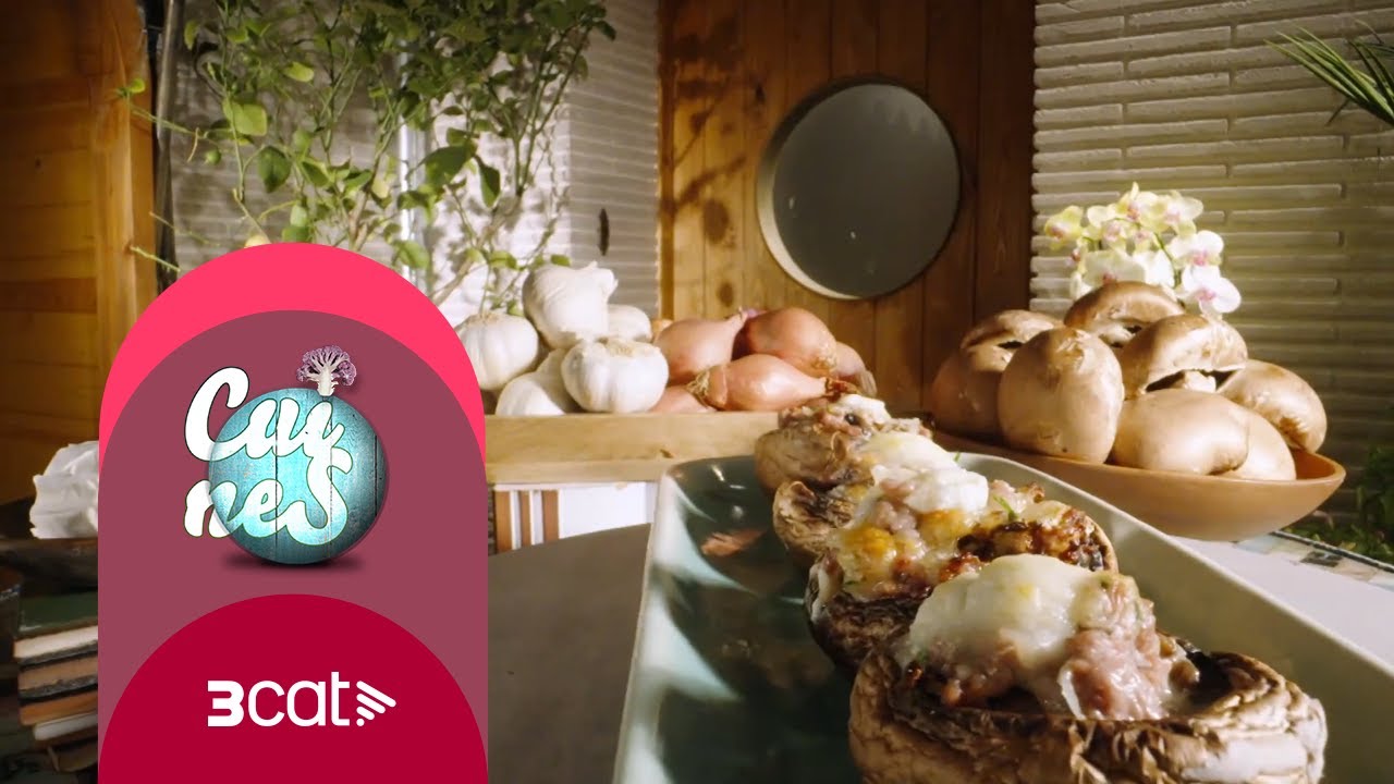 Xampinyons gratinats | Cuines