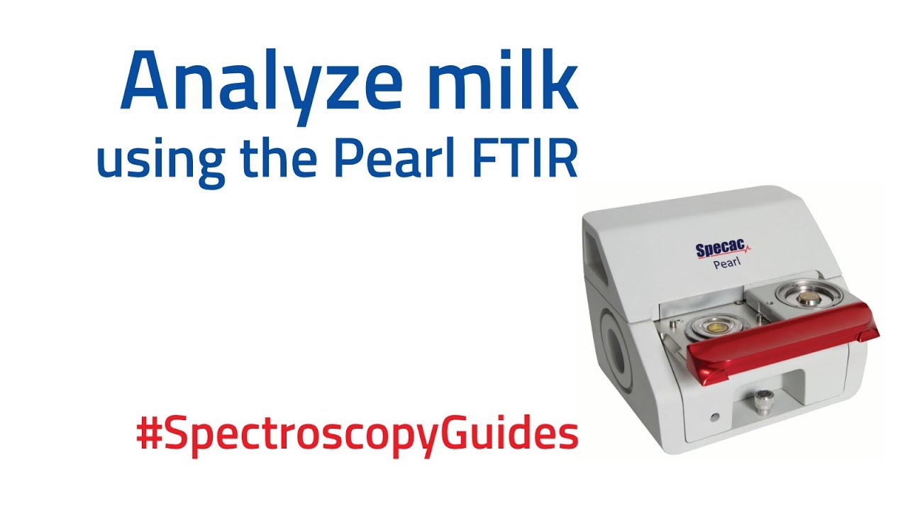 Milk analysis using the Pearl FTIR | Spectroscopy Solutions