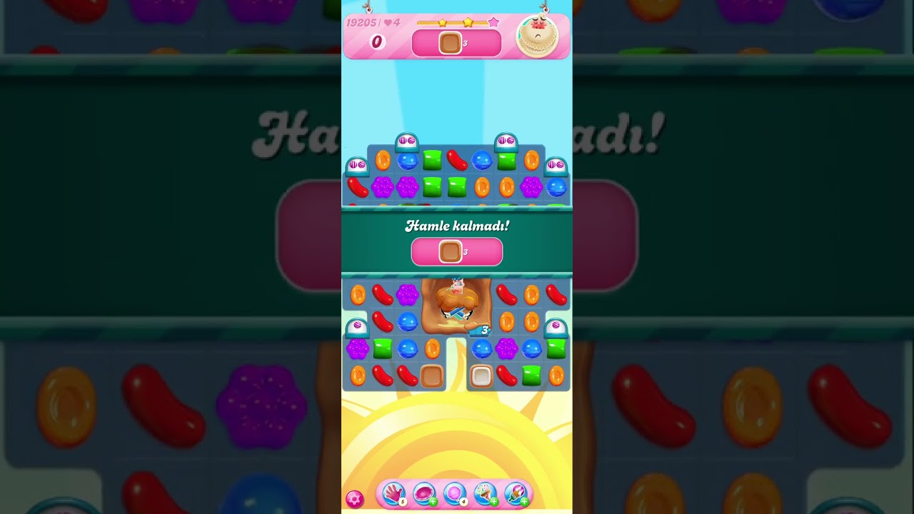Candy Crush Level 19205 GamePlay