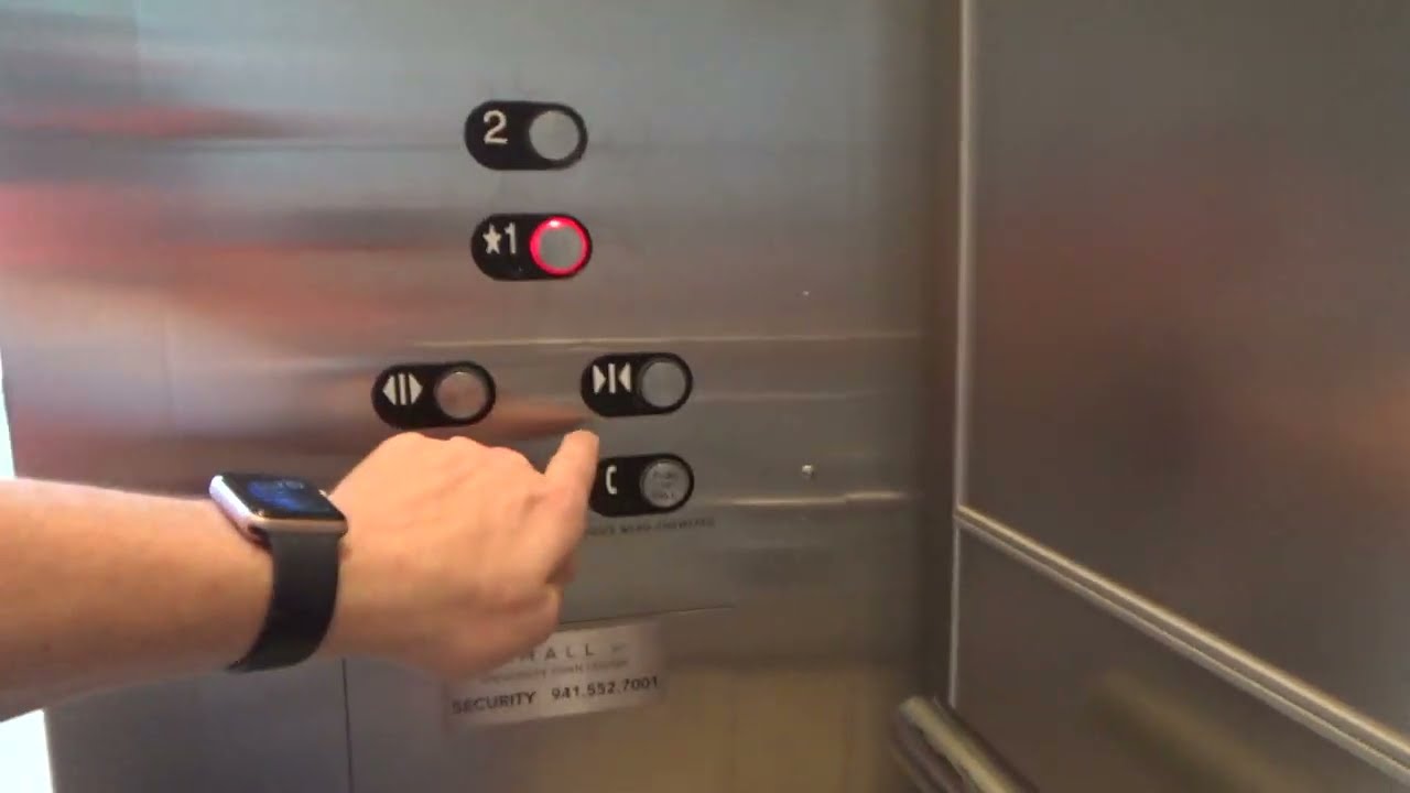 Custom Schindler 330A Hydraulic Elevator - The Mall at University Town Center - Sarasota, FL