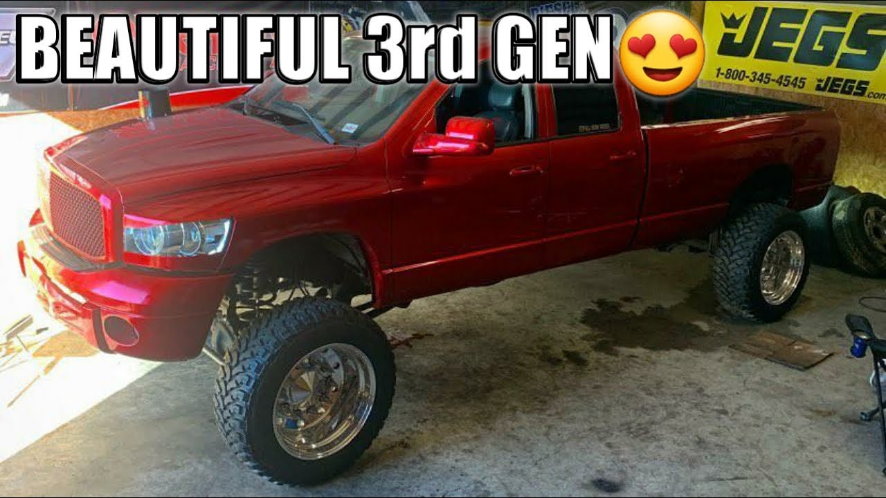 Checking Out FULL SEND DIESEL SHOP || NASTY 3rd GEN CUMMINS!!
