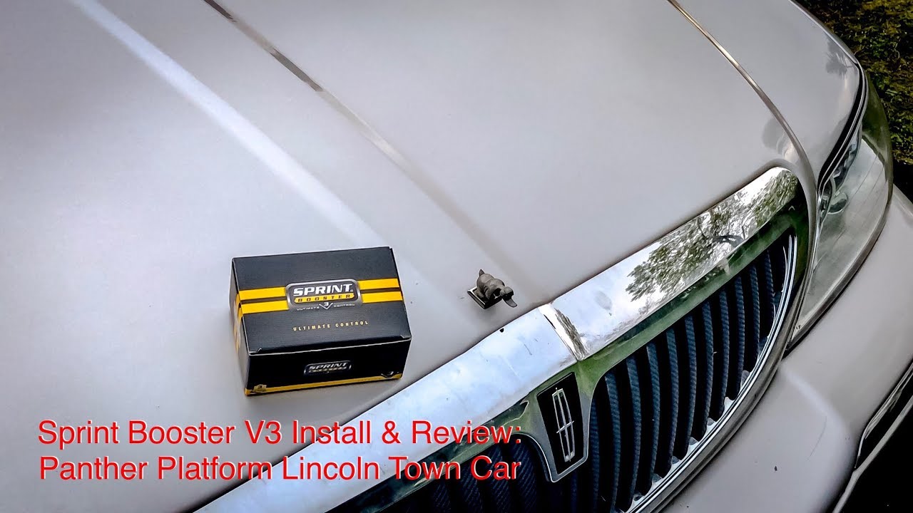 Sprint Booster V3 Install & Review: Panther Platform Lincoln Town Car