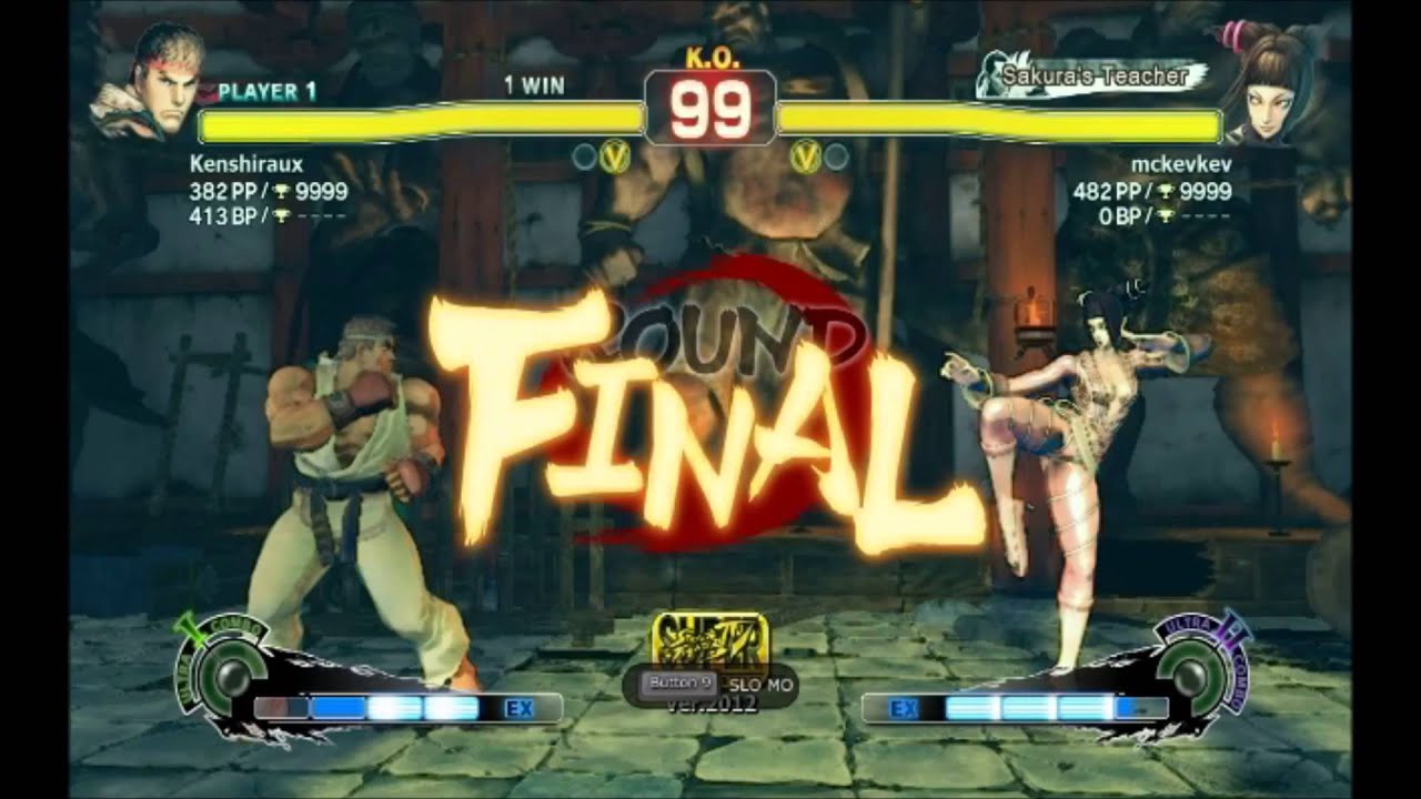 『スパIV AE Ver.2012』Mckevkev vs Giraux [HYPER FIGHTING!!!!!]