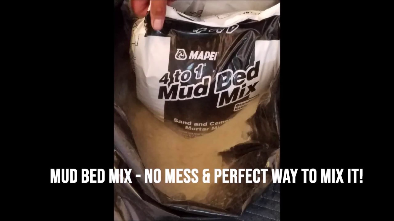 Mud Bed Mix - No mess & perfect way to mix it!