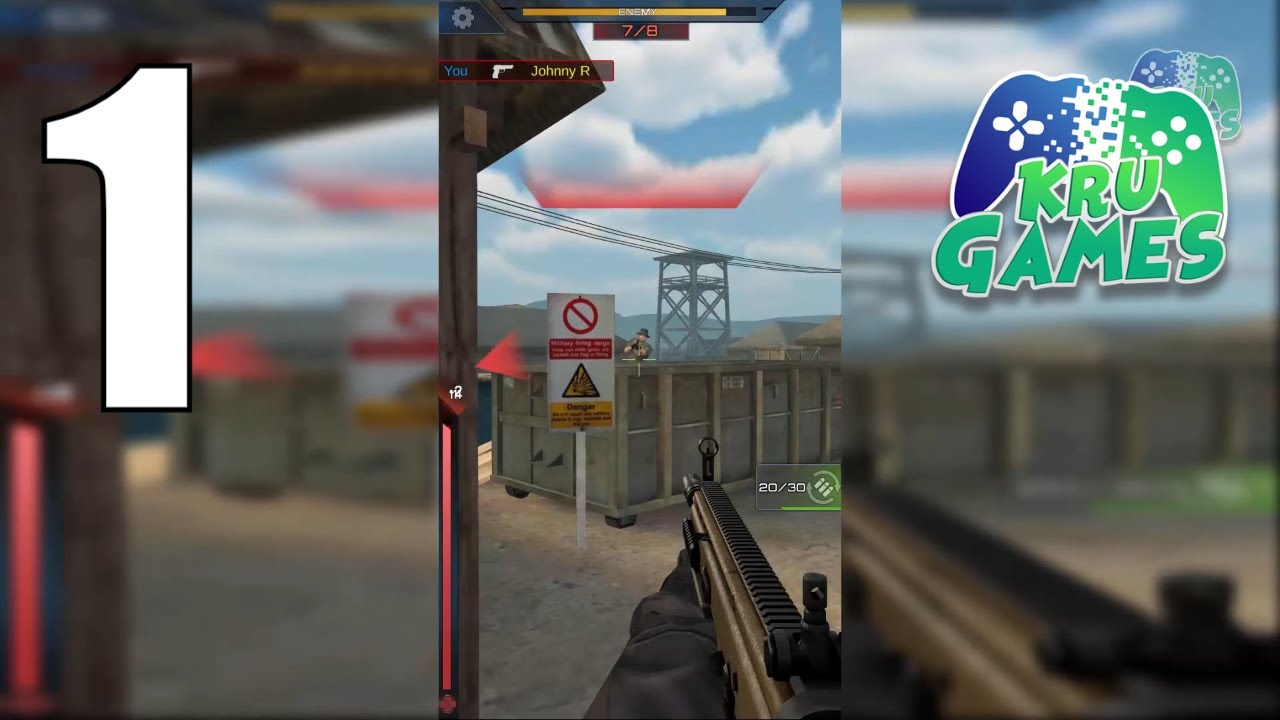 Target Zero:Sniper&shooting zone Gameplay Walkthrough #1 (Android, IOS)