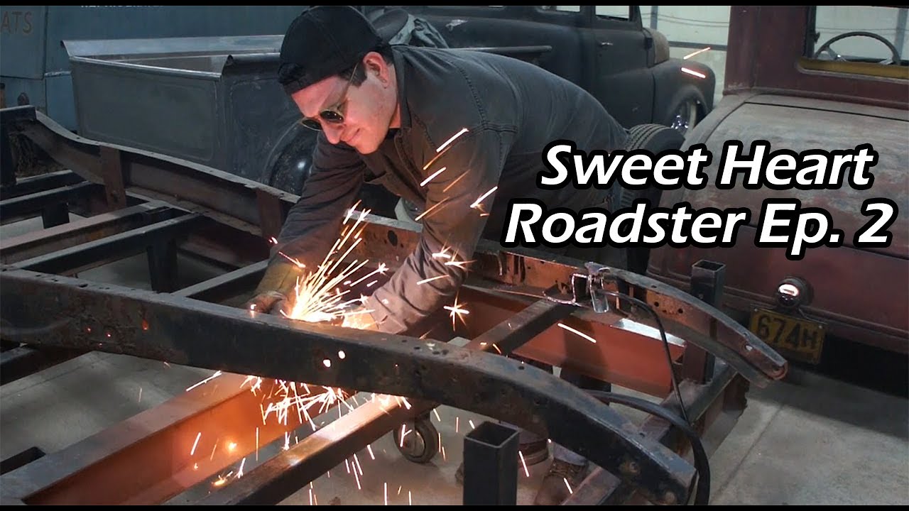 How to Restore a 1932 Ford Frame Sweet Heart Roadster Ep. 2