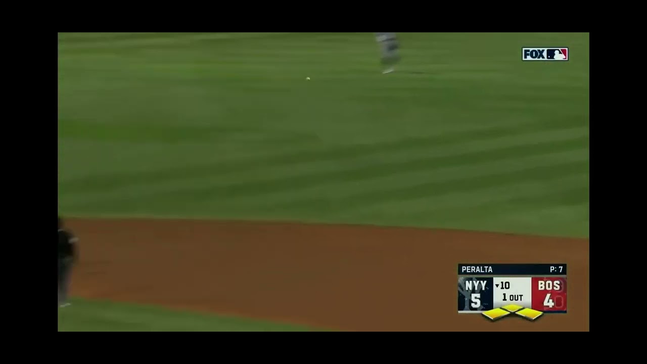 Jeter Downs first MLB base hit (and RBI)
