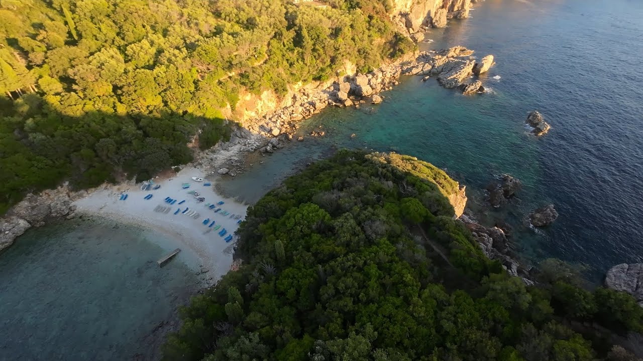 Limni Beach Corfu #greece #travel #korfu #drone #beach #