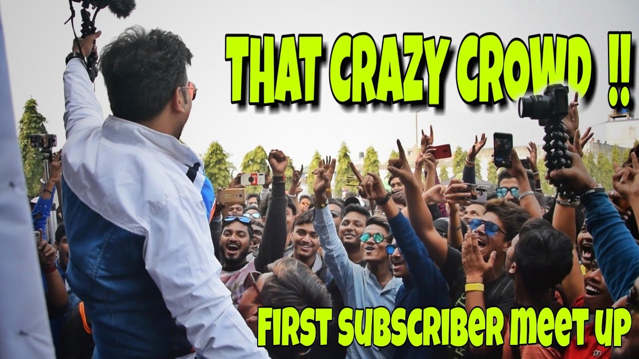 MY FIRST SUBSCRIBER MEET UP | REV_OLUTION | 20K